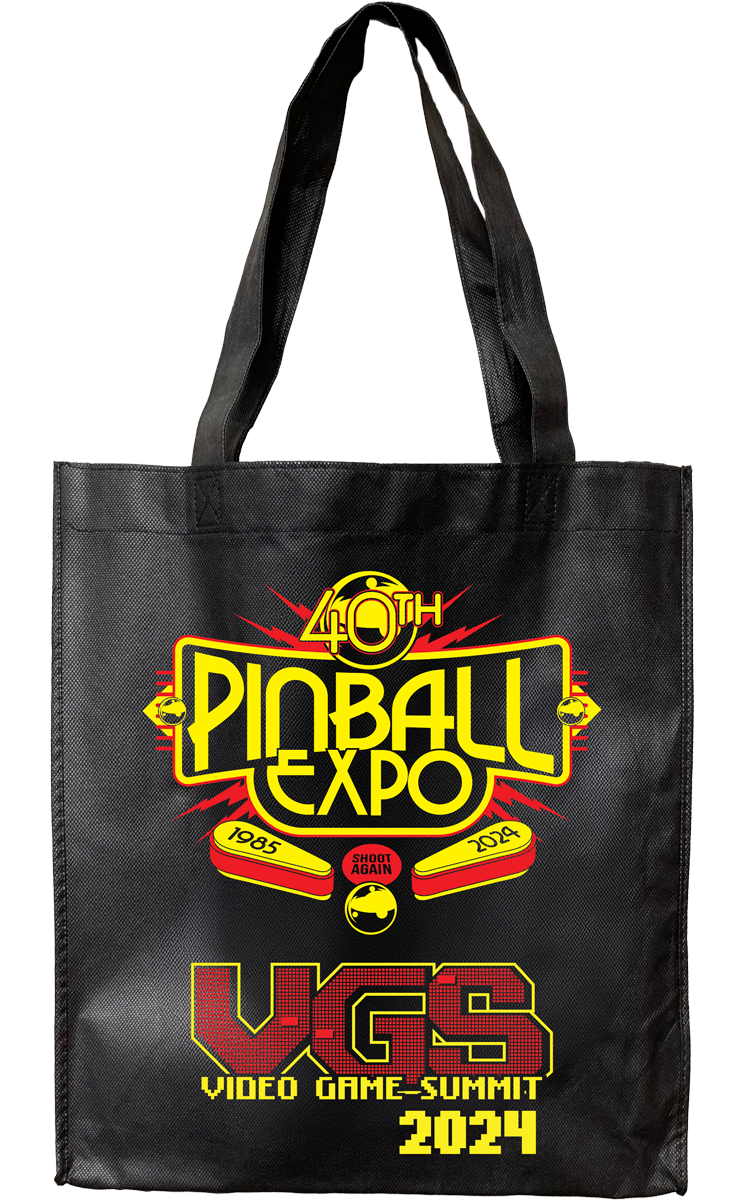 40TH PINBALL EXPO TOTE BAG